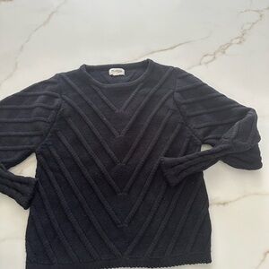 Black Crew Neck Sweater